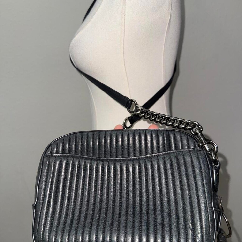 Coach Black Quilted Camera Bag Ec 50 - Picture 3 of 5